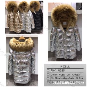 Winter jacket with hood and fur (K-ZELL ITALIAN MODA KZE188176