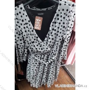 Long Sleeve Dress, Polka Dot (uni s / m) ITALIAN FASHION IM919920
