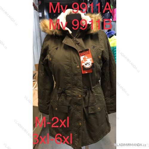 Parka winter coat with fur oversized (3XL-6XL) VINTE VIN19MV9911B