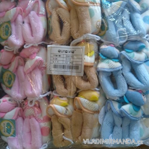 Baby Booties Slippers Baby + Boy (0-12m) AURA.VIA BM163