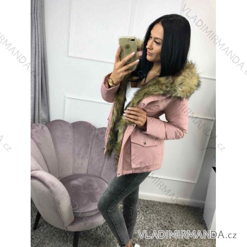 Jacket winter with fur women's (s-xxl) MFASHION MF19S180
