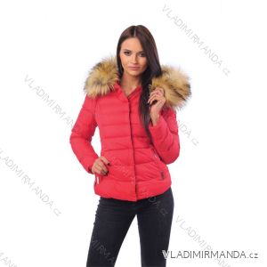 Winter jacket with fur, quilted (sl) MFASHION MF19M-01
