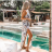 Summer long sleeveless dress women's flowered (s-xl) AFASHION AF19190
