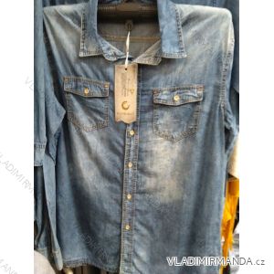Women's denim shirt (M-3XL) SUNBIRD SUN219RY159
