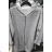 Women's Sweatshirt Slim Long Sleeve Plus Size (46-52) POLISH FASHION PM519051
