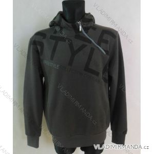 Warm sweatshirt with hood with mens hood (m-xxl) NATURAL MAN 27045
