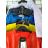 Ladies' Sweater Polished Leatherette (SL) ITALIAN Fashion IM9184187