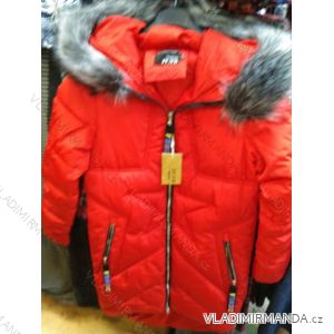 Jacket winter with hood and fur women (S-2XL) POLISH FASHION PM219041
