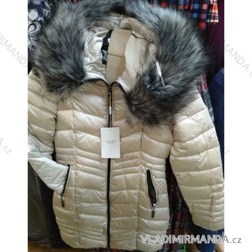 Jacket winter with hood and fur women (S-2XL) GAROFF PM2191966
