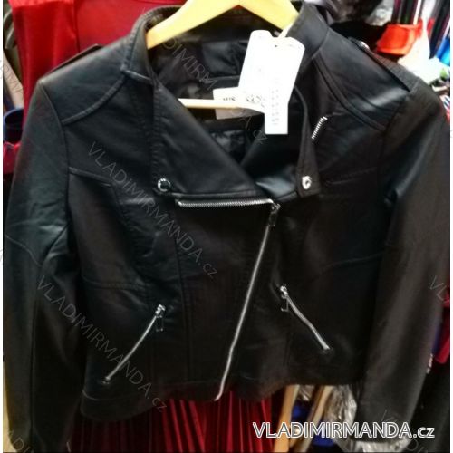 Women's leatherette jacket (s-xl) ITALIAN FASHION IM9191950