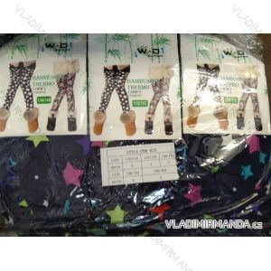 Leggings Warm Thermo Bamboo Girls' Youth (110-164) WD WD19FHK-025