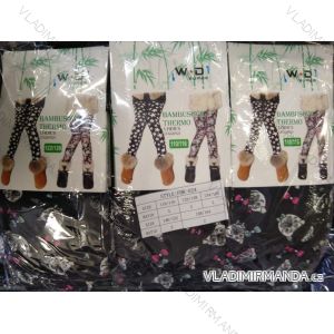 Leggings Warm Thermo Bamboo Girls' Youth (110-164) WD WD19FHK-024
