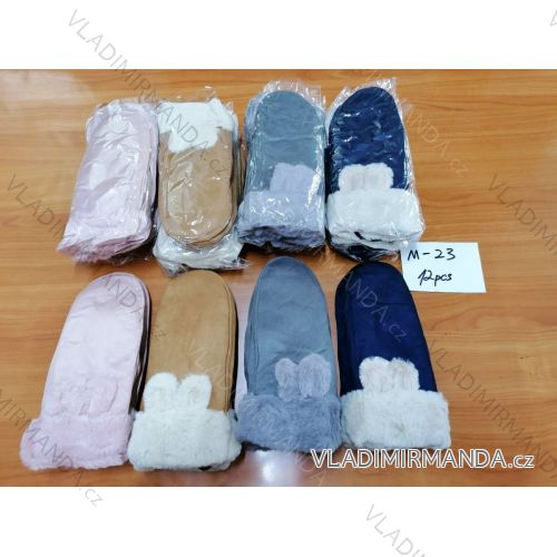 Gloves mittens youth girls (ONE SIZE) DELFIN M-23