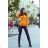 262-1 Hooded Sweatshirt with Pockets - Mustard
