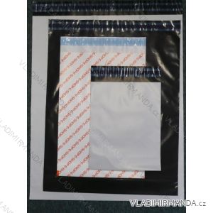 E-shop single-color bag with permanent adhesive tape (380x450 + 40 + 40x0,07) ES380450
