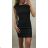 Elegant warm women's short sleeve dress (uni s / m) ITALIAN FASHION IM9198724-1