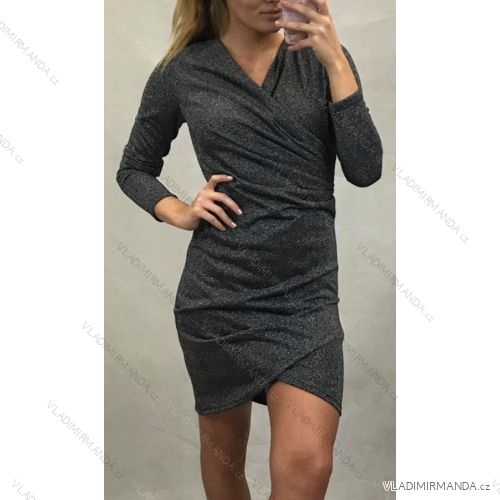Long sleeve dress ELEGANT (uni s / m) ITALIAN FASHION IM919825