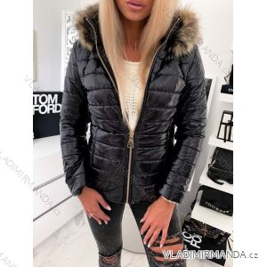 Jacket winter with fur women (S-2XL) ITALIAN FASHION IM6191728
