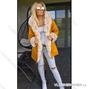 Winter jacket with fur women's (S-XL) ITALIAN FASHION IM919026