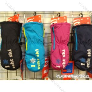 Ski mittens for children, girls and boys (3-5 years) ECHT ECHT19C083