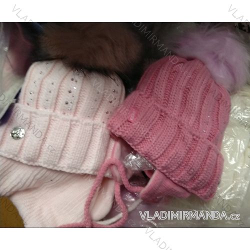 Girls' cap and cravat set (2-5 years) POLISH MANUFACTURING PV919018