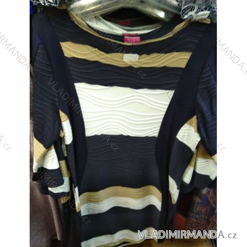 Warm women's dress oversized (50-54) POLISH FASHION PM219048