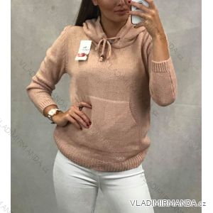 Women's pullover with hood (uni sl) ITALIAN FASHION IM319457