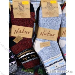 Women's warm woolen socks (35-42) AMZF PB-413
