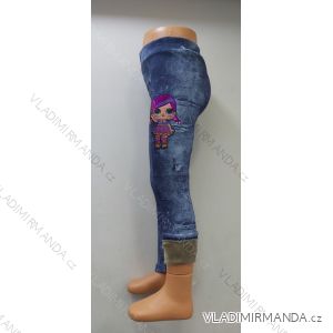 Jeans leggings long warm with sequins adolescent girls (140-164) TA FASHION TAF19016
