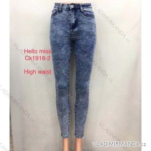 Jeans jeans high waist long womens (25-31) HELLO MISS MA519CK1918-2
