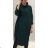 Long Sleeve Dress with Collar Ladies (uni M / L) ITALIAN FASHION IM519515
