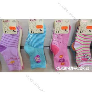 Socks Low-Slip Children's Girls (17-23,23-26) AMZF ZCB3-508-1

