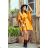 SOFIA Butterfly dress - honey color
