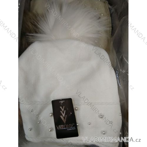 Women's winter fleece cap (ONE SIZE) VERONIC POL219037
