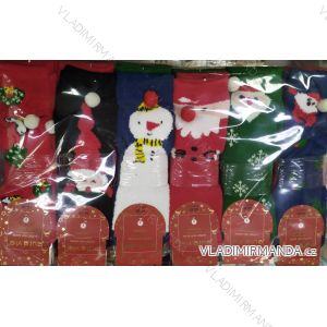 Socks warm womens and adolescent Christmas theme (35-38,38-41) AURA.VIA SNB51