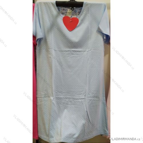 Women's short sleeve nightshirt cotton (M-2XL) FOCUSE FOC1923-607