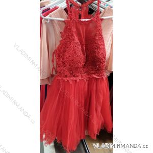 Elegant Sleeveless Ball Sleeveless Lace Dress (uni s-m) ITALIAN FASHION IM919894
