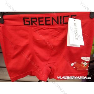 Boxers seamless Christmas motif adolescent boys (10-15 years) GREENICE 4716
