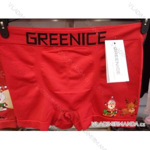 Boxers seamless Christmas motif adolescent boys (10-15 years) GREENICE 4717
