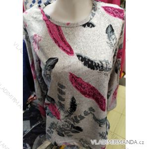 Women's long sleeve T-shirt oversized (l-3xl) DUNAUONE PM119241