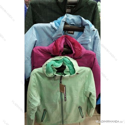 Warm jacket with zipper ladies oversized (xl-4xl) TEMSTER BES1923460