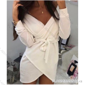 Dress long sleeve S BROWN (uni s-M) ITALIAN FASHION LEU190910y08
