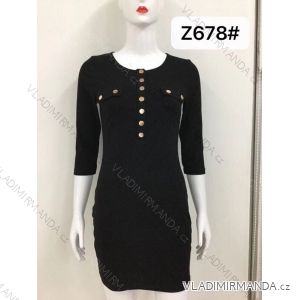Dress with Studs 3/4 Sleeve Ladies (s-xl) M.B.21 MA719Z678