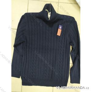 Men's turtleneck sweater long sleeve oversized (l-3xl) NEWFASHION IM101916397

