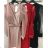 Elegant women's long sleeve dress with belt (uni s / m) ITALIAN FASHION IM919960