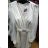 Elegant women's long sleeve dress with belt (uni s / m) ITALIAN FASHION IM919960