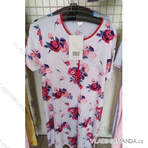 Shirts night short sleeve women's cotton oversized (m-3xl) COANDIN S2492C