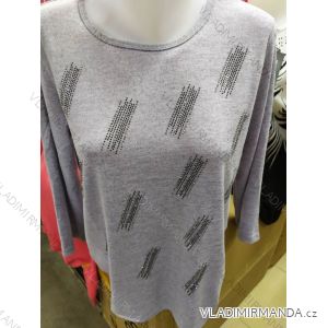 Women's T-shirt warm long sleeve oversized (L-3XL) ERBOSSI PM119K9811
