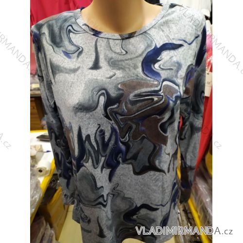 Women's T-shirt warm long sleeve oversized (L-3XL) DUNAUONE PM119266