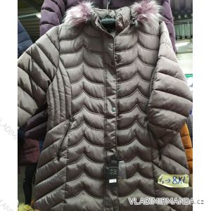 Jacket with fur winter women oversized (4xl-8xl) GUAN DA YUAN MA8191921
